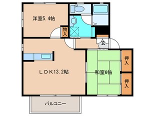 サンハイムの物件間取画像